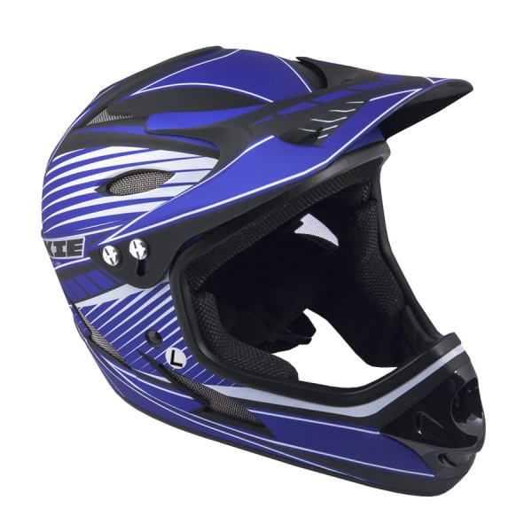 bicycle helmet Rookie Fullface size M 57cm-58cm BMX Dirt Downhill blue