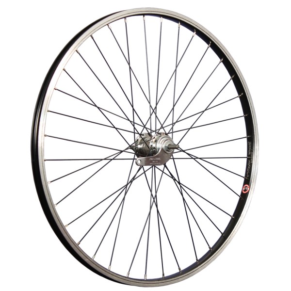 26inch bike rear wheel coaster stainless steel 559-21 black/silver