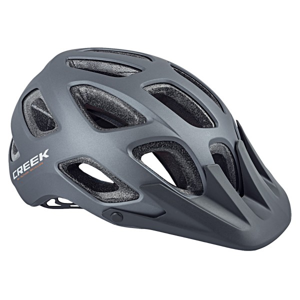 Bicycle helmet Creek HST Size L 57cm-60cm Hard Shell Helmet Dial-Fit grey