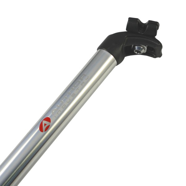 Bicycle seatpost ACO-SP09 diameter 27,2mm length 400mm silver