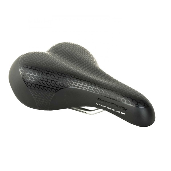 Bicycle saddle ASD-Soft Touch Gel Vacuum for Trekking Touring MTB black