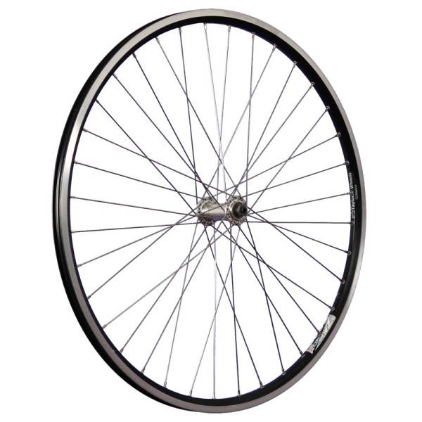 28inch bike front wheel ZAC2000 quick release black/silver