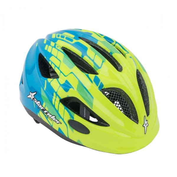 Author Bicycle helmet Kid's Star Rider size S 46cm-51cm dial-fit yellow