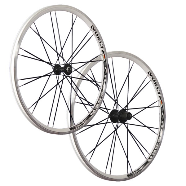 26inch bike wheel set Crosser x II Shimano HB / FH-RM40 white 24 holes
