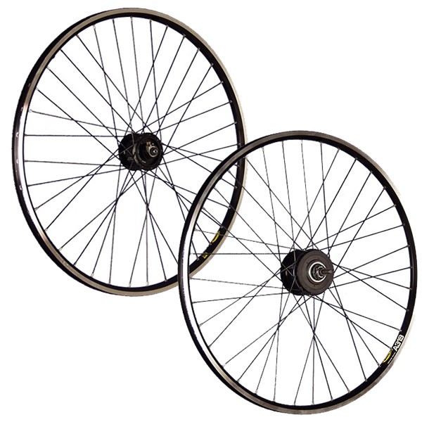28inch bike wheel set Shimano Alfine hub dynamo 8-speed black
