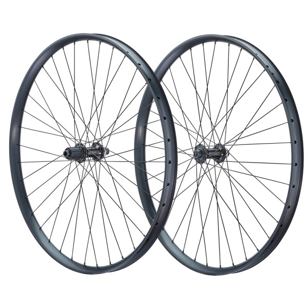 Vuelta 29 inch wheelset Exal EB34 Shimano thru axle 15x100 / 12x142 Disc