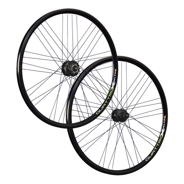 28inch bike wheel set Airtec1 Shimano DH-3D32 Deore 525 6 L disc black