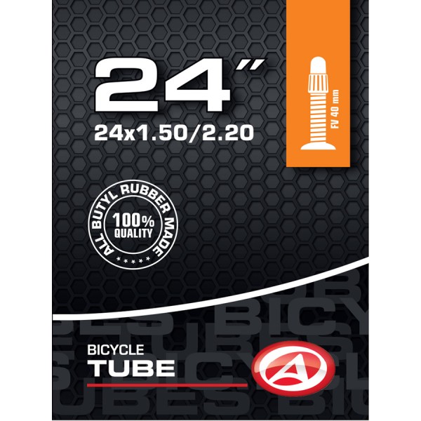 Bicycle tube 24 inch SV Presta valve 40mm 32/57-507 for MTB ATB