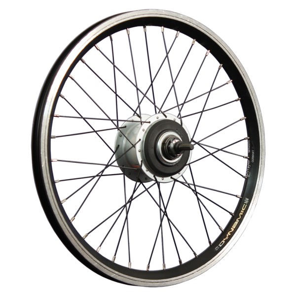 20 inch bicycle rear wheel Shimano Nexus 8 gear hub gear disc black