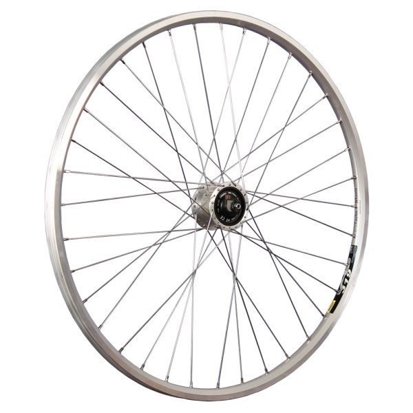 28inch bike front wheel with Alfine sport-hub dynamo silver