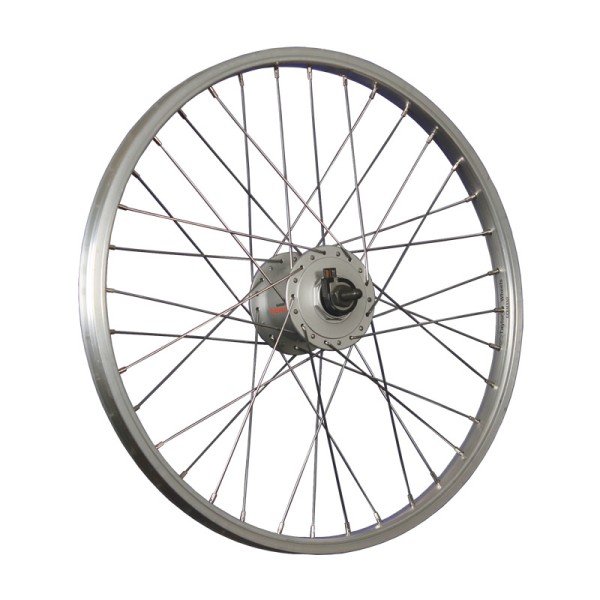 20inch bike front wheel hub dynamo DH-C3000-3N stainless steel silver