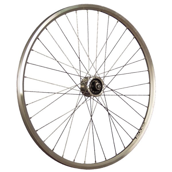 28inch bike front wheel ZAC2000 Disc Sport-hub dynamo silver