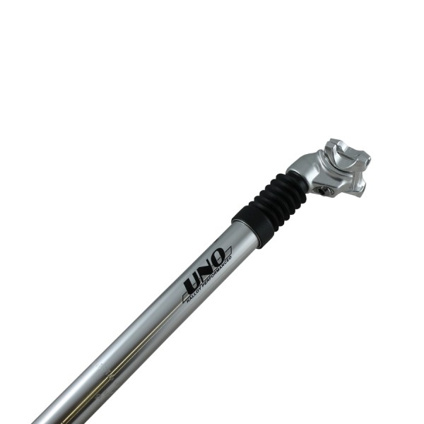 Uno bicycle seat post KL-252 spring loaded diameter 27,2mm length 350mm silver
