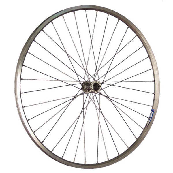 28inch bike front wheel ZAC19 Deore hub HB-M530 622-19 silver