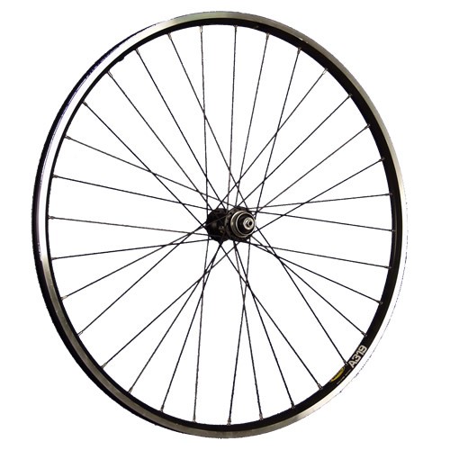 28inch bike front wheel A319 with Shimano Deore XT Disc black