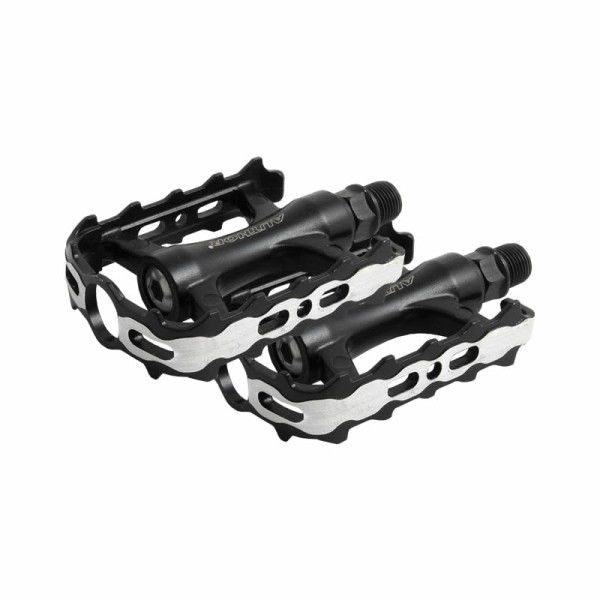 bicycle pedals APD-427 aluminum industrial bearing black with reflector