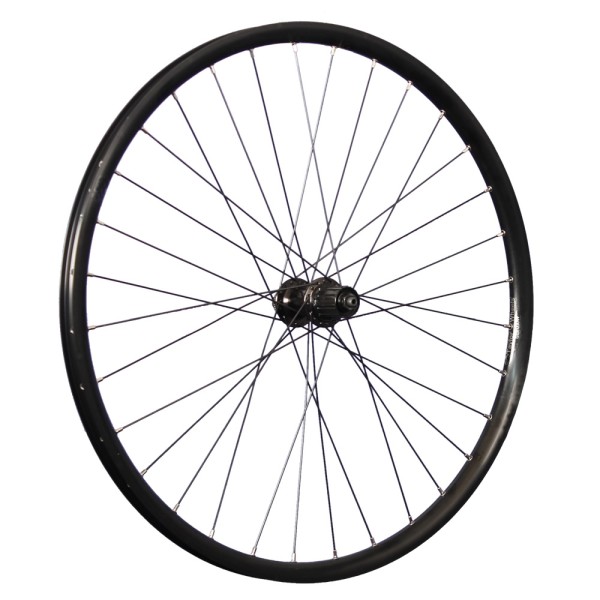 28 / 29" bicycle rear wheel DT Swiss Shimano HB-TX505 7-11 Disc CL black
