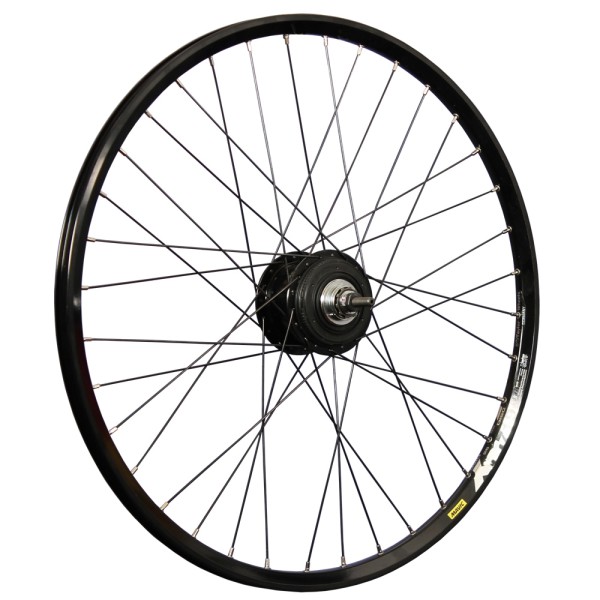 26 inch bicycle rear wheel mavic xm719d shimano alfine 11 speed disc black