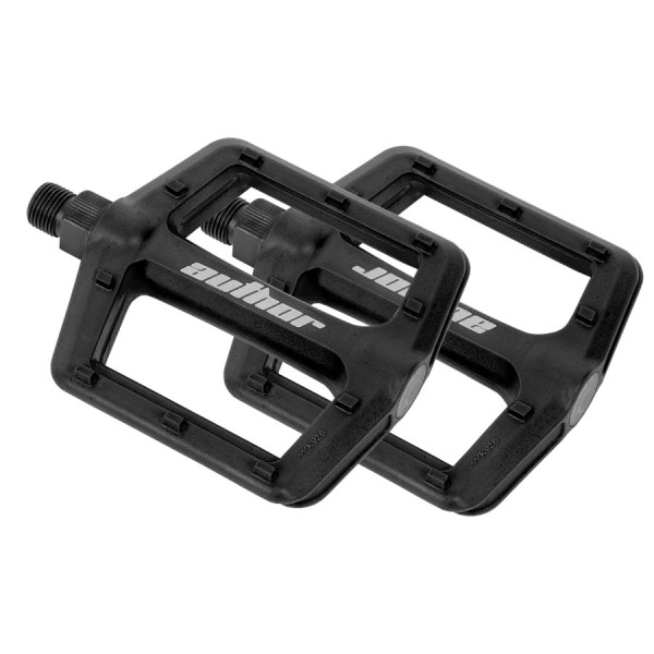 bicycle pedals APD-F13 Nylon BMX MTB platform pedals black reflector