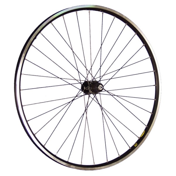 28inch bike rear wheel A319 with Shimano Deore XT Disk black