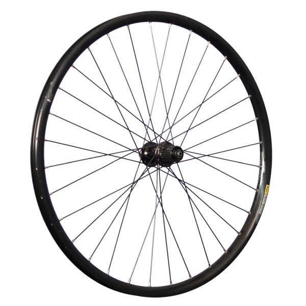 27.5 inch bicycle rear wheel Mavic XC421D Shimano FH-TX505 7-11 Disc CL black