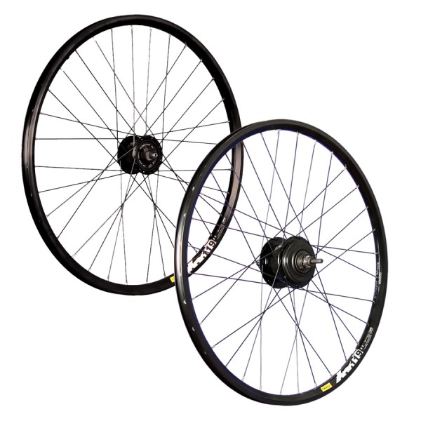 26inch bike wheel set Mavic XM119D with Shimano Alfine black