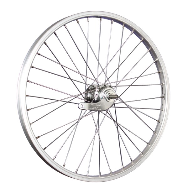 20inch bike rear wheel aluminium coaster stainless steel 406-19 silver