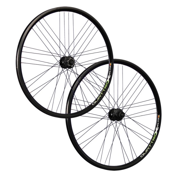 28 / 29 inch bike wheel set Airtec1 Shimano Deore HB / FH-M525 disc black
