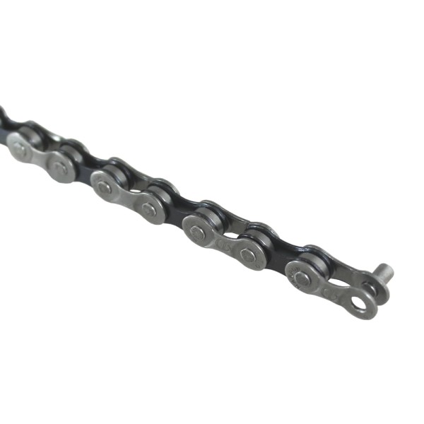 Bicycle chain HG 6 7 8-fold silver 116 links with rivet pin
