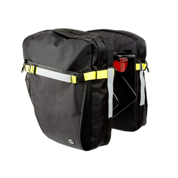 Bike pannier carrier side bags A-N TRAMP 42 liters volume black