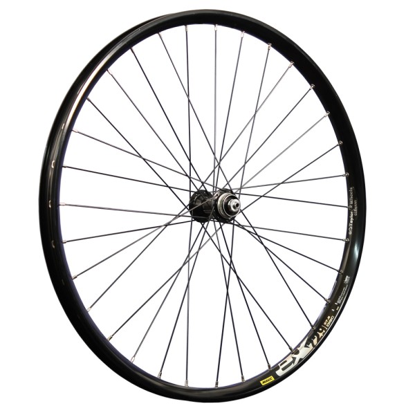 27.5 inch bicycle front wheel Mavic EX729 Shimano XT HB-M8000 QR Disc black
