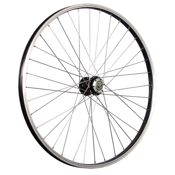26inch bike front wheel aluminium Büchel Disc 559-21 black