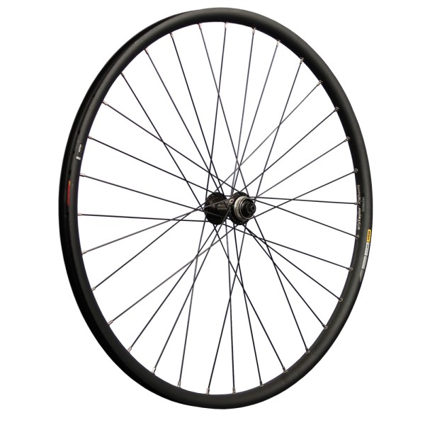 29 inch bicycle front wheel Mavic XM824D Shimano Deore HB-M6000 QR Disc black
