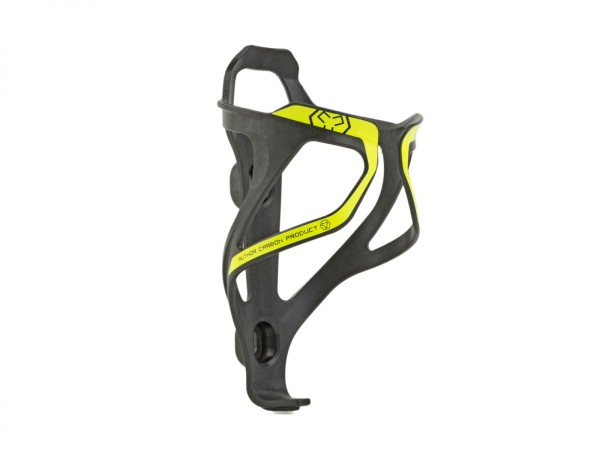 Bicycle bottle cage ACP-X26 Carbon 29 grams black / yellow