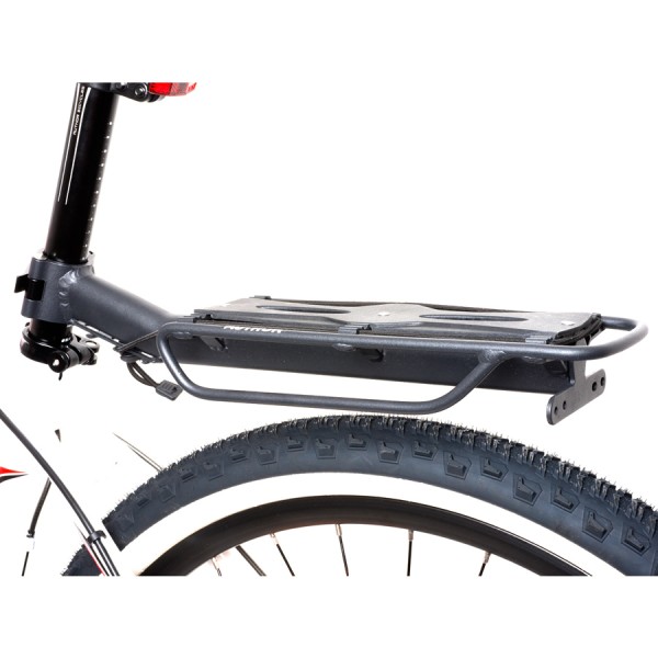 Bicycle pannier rack ACR-160 Aluminum for seatpost up to 10Kg black